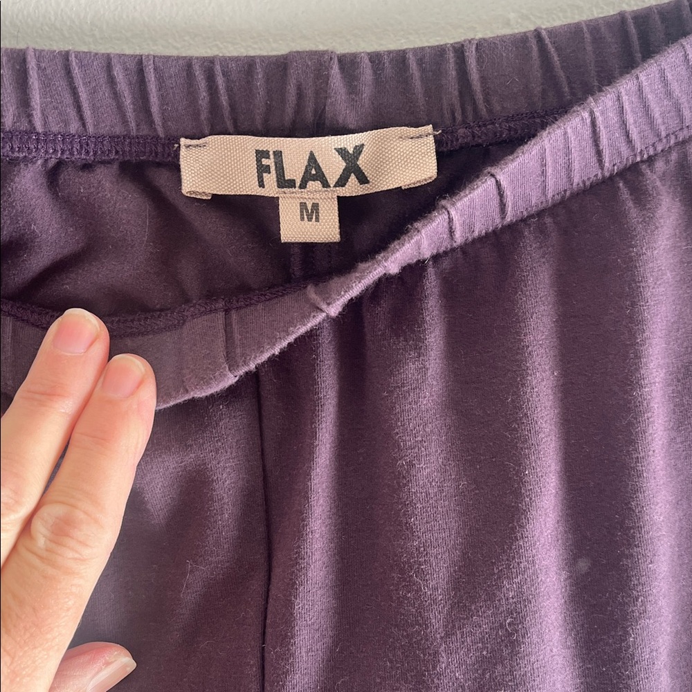 FLAX 2 pc. Set Leggings & Sheer Top Long sleeve Pullover Athletic Loungewear - Picture 5 of 16